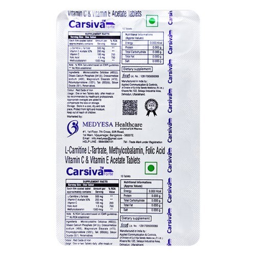 CARSIVA FORTE TABLET
